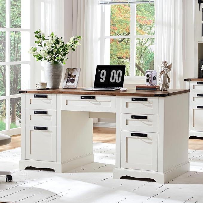 RedLemon Farmhouse Executive Desk