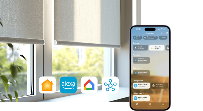 Smart Window Blinds: Modern Light Control